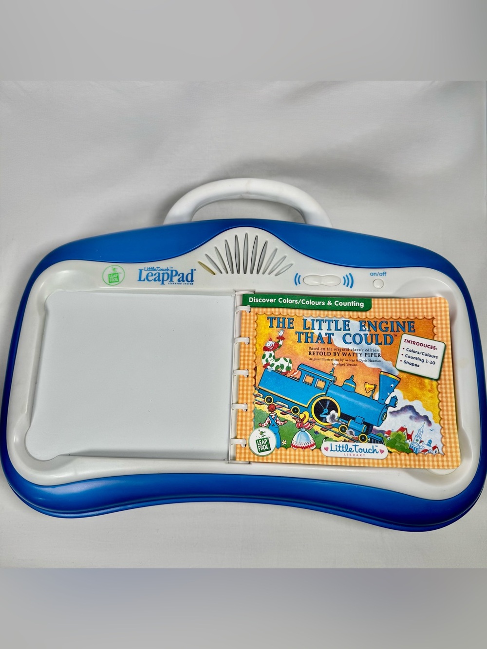 LeapFrog LittleTouch LeapPad with Pillow – 2003 (Works!)
